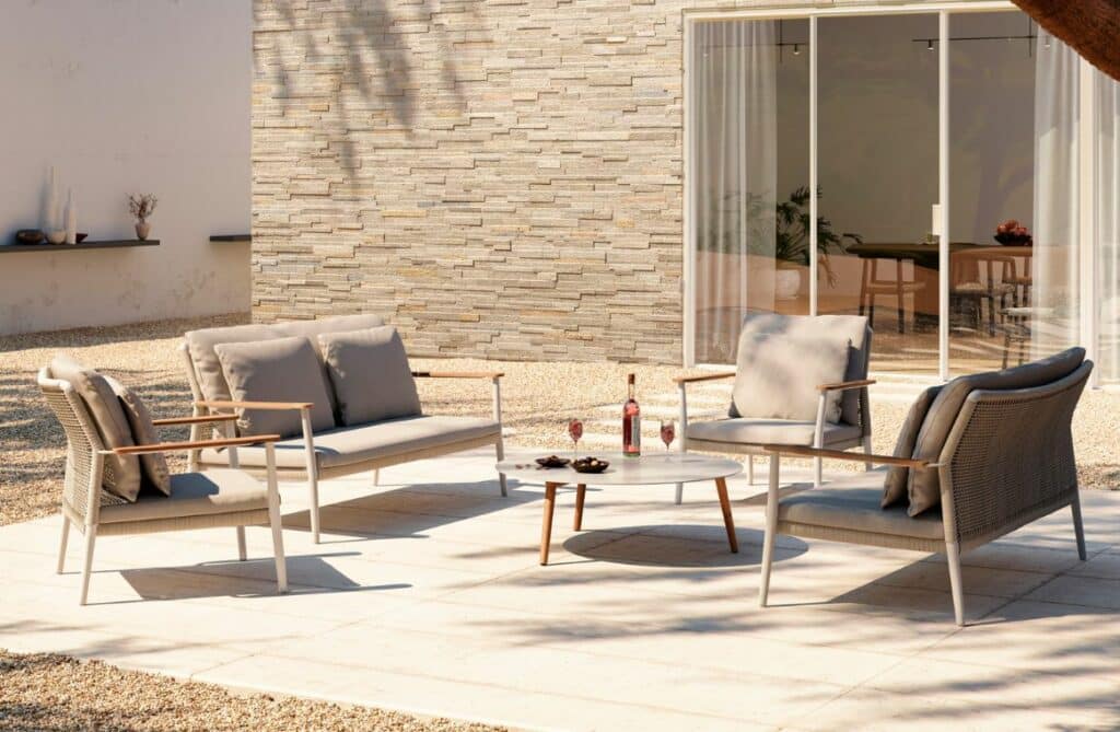 Nova Design & Build - Canapea de relaxare - RAY - White - Setting