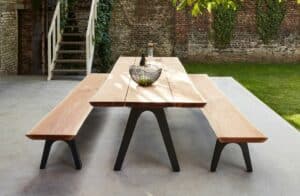 Nova Design & Build - Masa Dining 240x100 cm - PURE - Setting