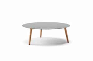 Nova Design & Build - Masuta de cafea 100 cm Natural Teak - RAY - Alu Lava