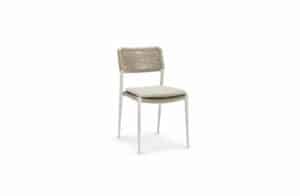 Nova Design & Build - Scaun Dining fara cotiere - RAY - White