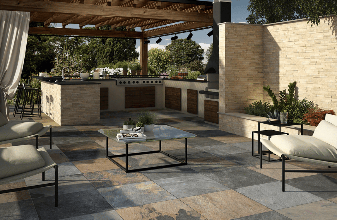 Nova Design & Build - Gresie Portelanata - Ardesie - Setting