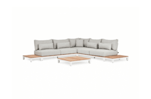 Nova Design & Build - Set mobilier grădină - Evora 6 parti - Light Grey