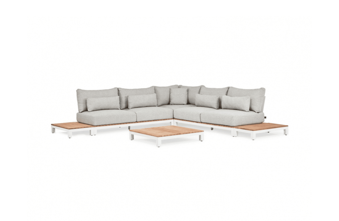 Nova Design & Build - Set mobilier grădină - Evora 6 parti - Light Grey