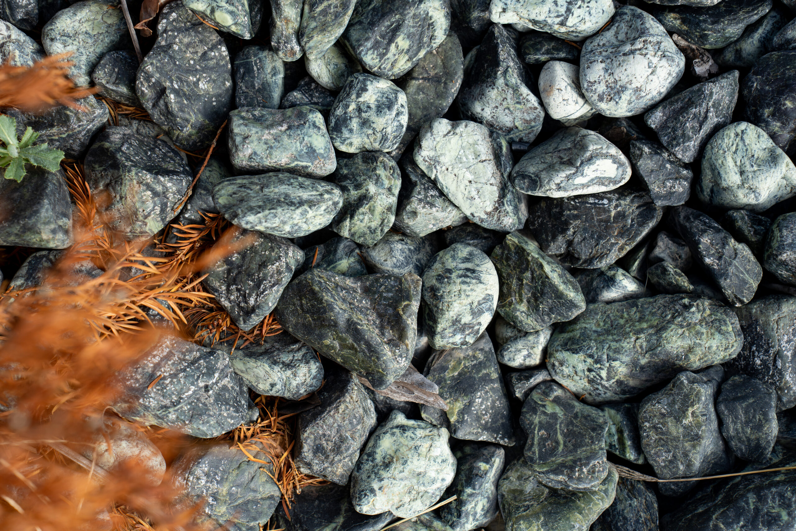 Nova Design & Build - Piatră Decorativă Marmură Verde 2-4 cm