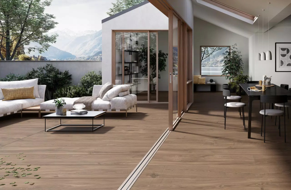 Nova Design & Build - Gresie Porțelanată Exterior Mirage – Jurupa Camp – 30x120 cm - Setting