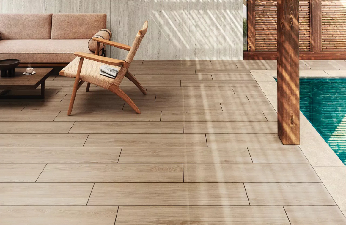 Nova Design & Build - Gresie Porțelanată Exterior Mirage – Oudh Jinkoh – 30x120 cm - Setting