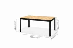 Nova Design & Build - Masa dining - Portal Dark - 161x75 cm
