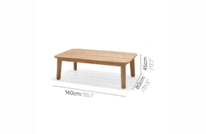 Nova Design & Build - Măsuță de cafea - Bahamas - 140x45 cm