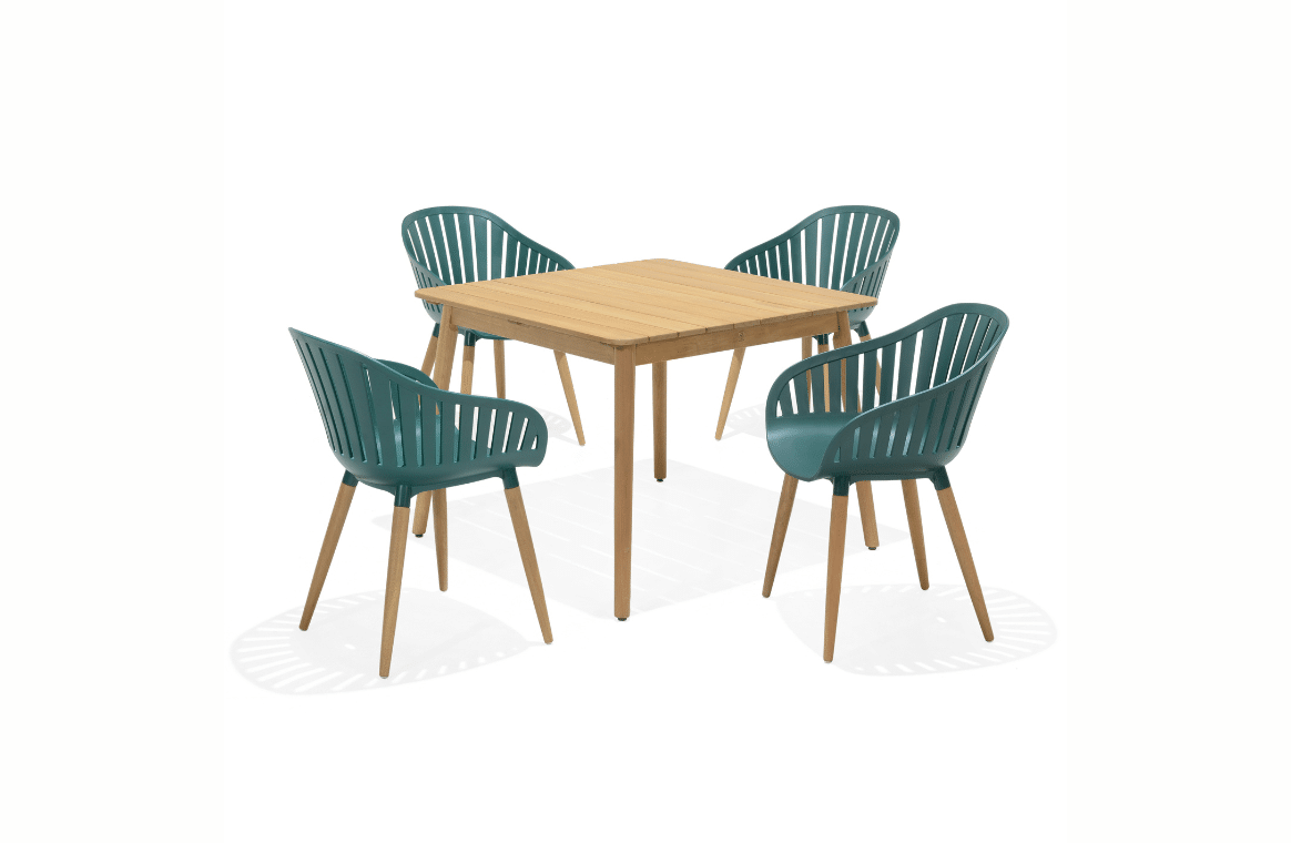 Nova Design & Build - Set masă dining - Lifestyle Garden - Nassau - 4 locuri - 1