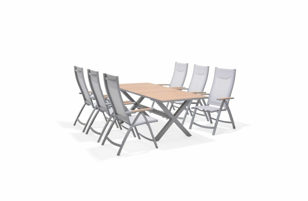 Nova Design & Build - Set masa dining - Panama Light - 6 locuri