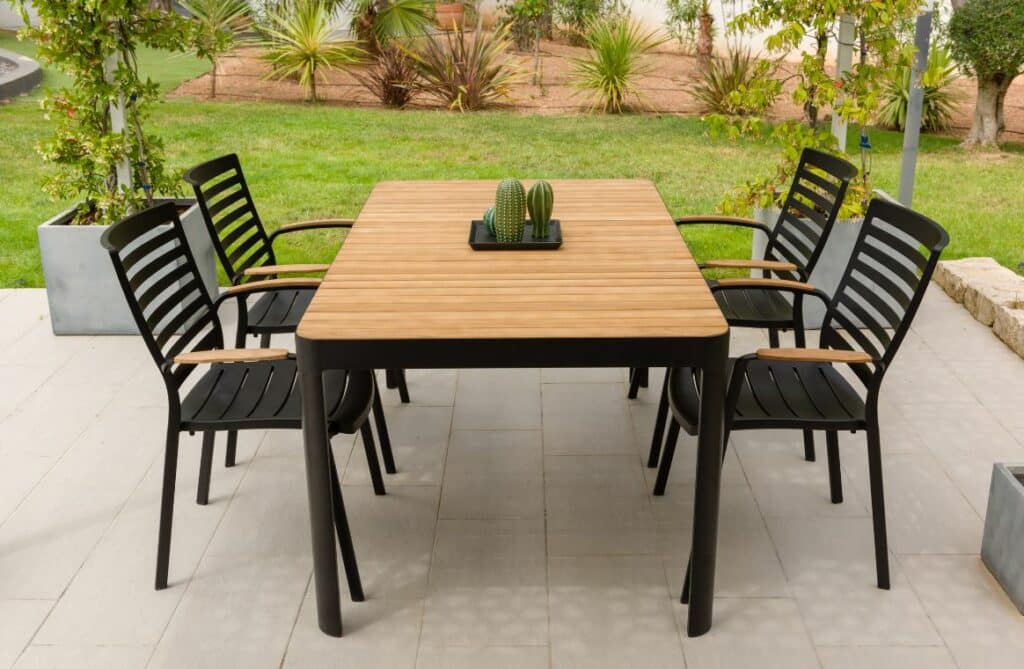 Nova Design & Build - Set masă dining - Portals Dark - 4 locuri