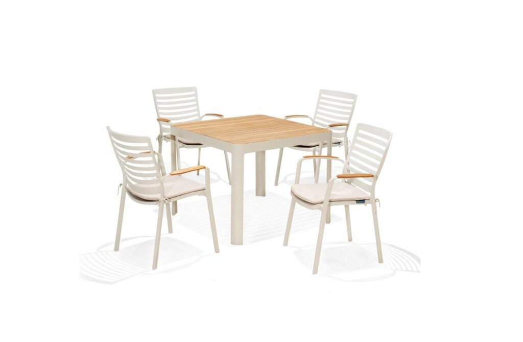 Nova Design & Build - Set masa dining - Portals Light - 4 locuri - 2