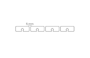 Nova Design & Build - Lemn Termotratat - Element fațadă Pin Tratat Termic 20x56 mm C4J - Setting