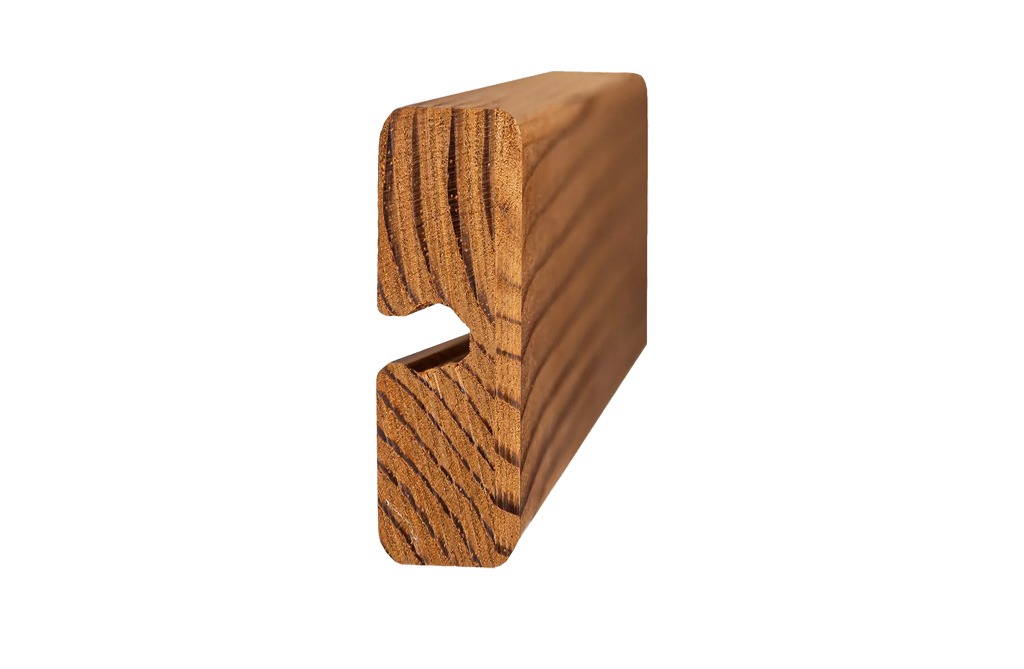 Nova Design & Build - Lemn Termotratat - Element fațadă Pin Tratat Termic 20x56 mm C4J