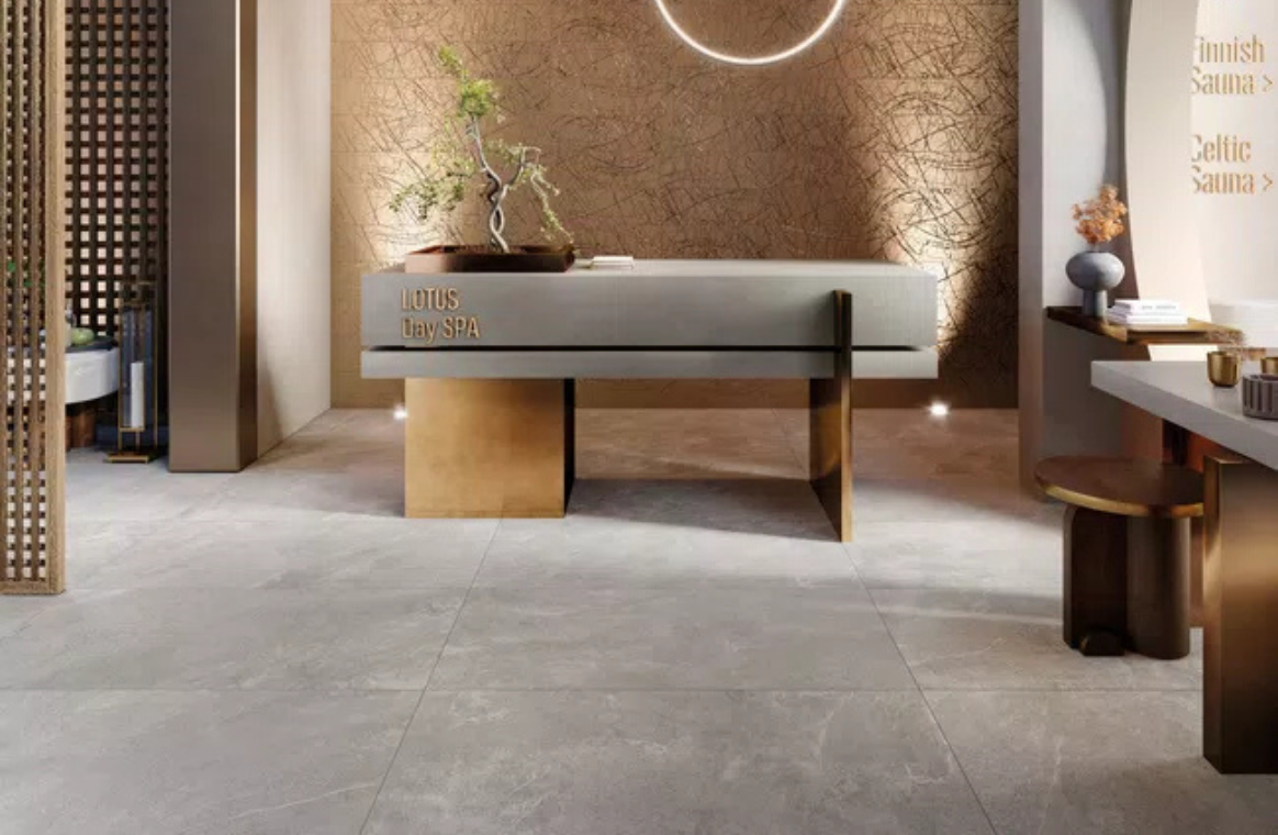 Nova Design & Build - Gresie Porțelanată Interior Mirage – Motley Liverpool – 60x120 cm - Setting