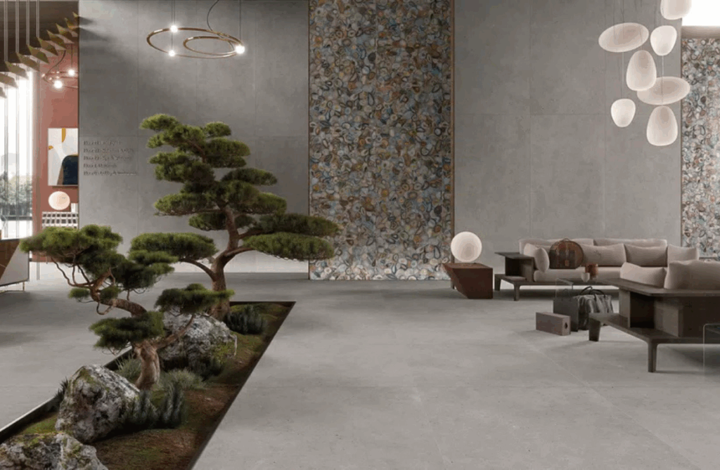 Nova Design & Build - Gresie Porțelanată Interior Mirage – Elysian Gris Catalan – 60x60 cm - Setting