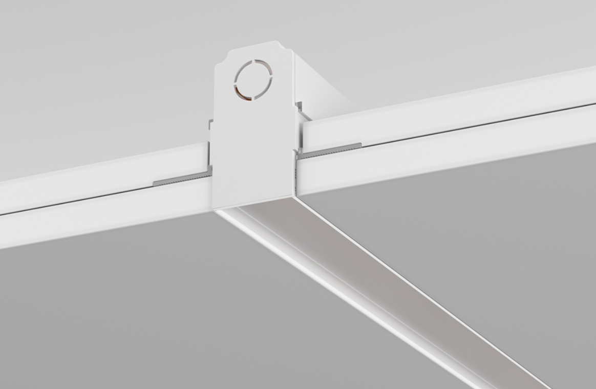 Nova Design & Build - Iluminat Technic - Sina magnetica incastrata Maytoni Exility - 2 m - Alb