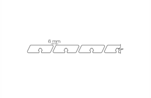 Nova Design & Build - Lemn Termotratat - Element fatada Pin Radiata tratat termic 20x65 mm C7J