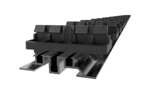 Nova Design & Build - Lemn Termotratat - Structură Aluminiu + Clip Grad Flat Rail