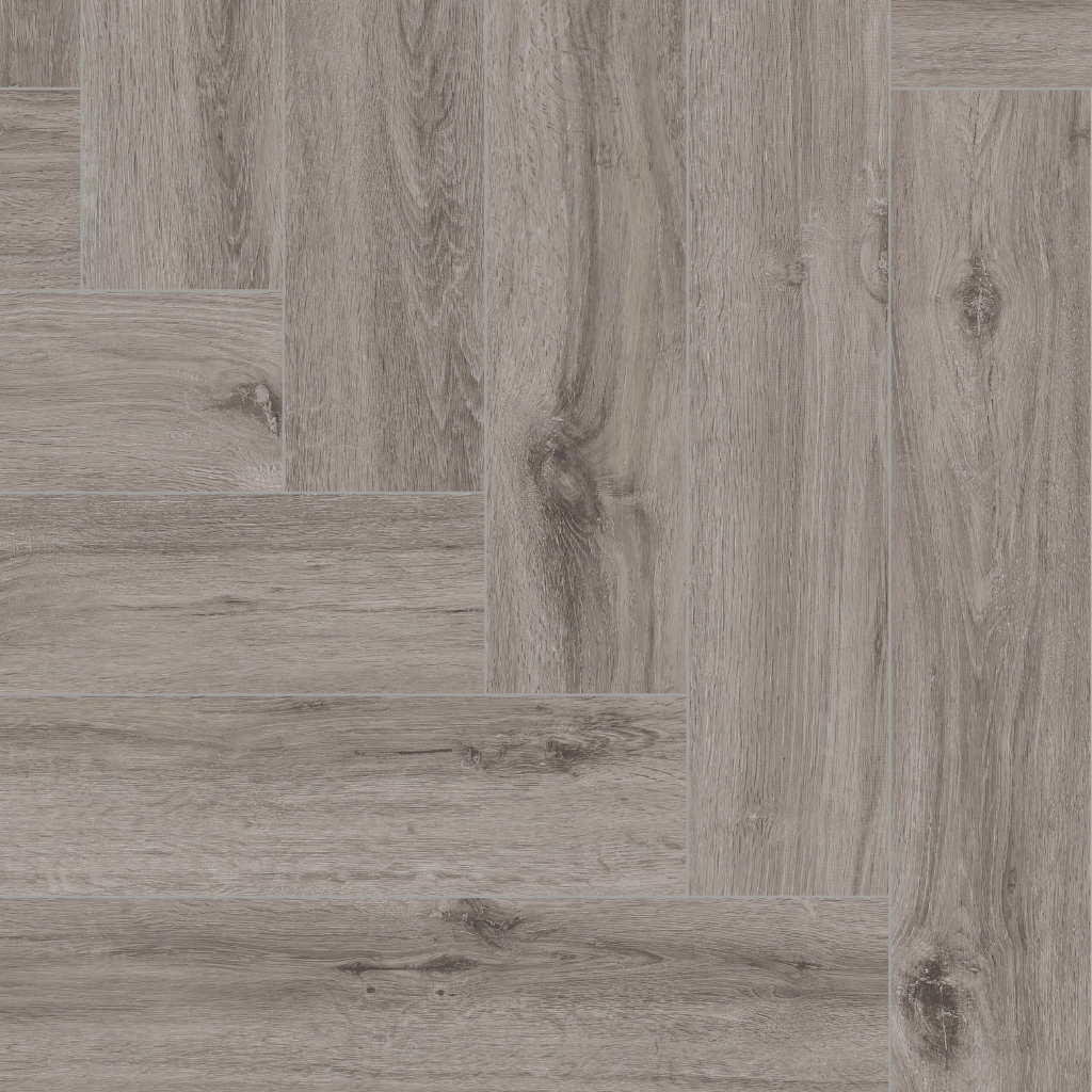 Nova Design & Build - Parchet SPC The Floor Herringbone 6 mm Aspen OAK HB