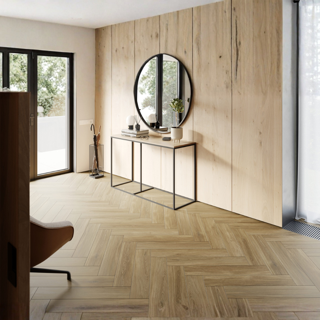 Nova Design & Build - Parchet SPC The Floor Herringbone 6 mm Calm OAK HB