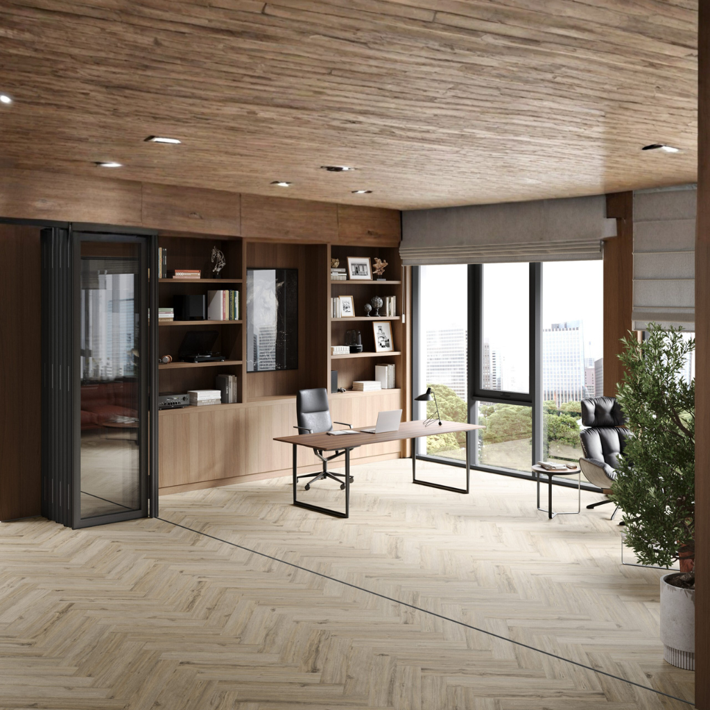 Nova Design & Build - Parchet SPC The Floor Herringbone 6 mm Dillon OAK HB