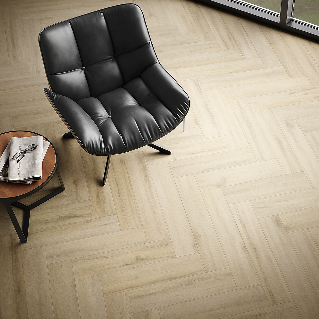 Nova Design & Build - Parchet SPC The Floor Herringbone 6 mm Dillon OAK HB