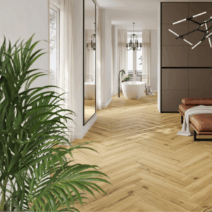 Nova Design & Build - Parchet SPC The Floor Herringbone 6 mm Honey OAK HB