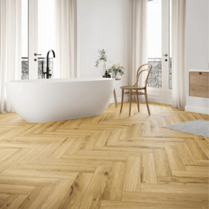 Nova Design & Build - Parchet SPC The Floor Herringbone 6 mm Honey OAK HB