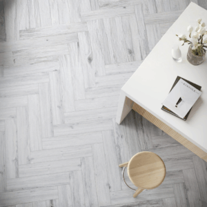 Nova Design & Build - Parchet SPC The Floor Herringbone 6 mm Ice OAK HB