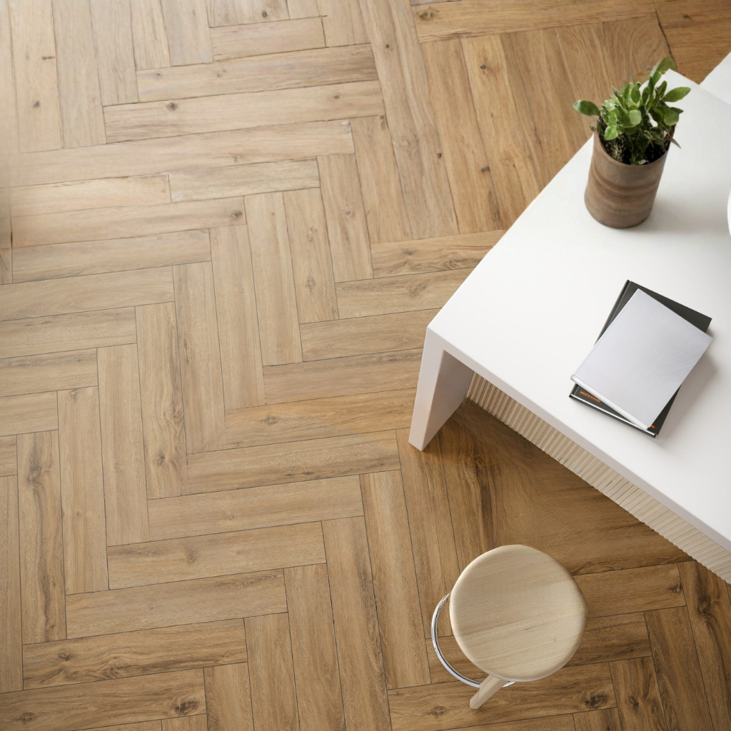 Nova Design & Build - Parchet SPC The Floor Herringbone 6 mm Jackson OAK HB