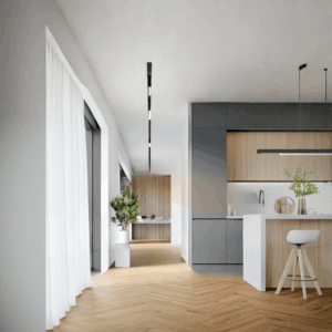 Nova Design & Build - Parchet SPC The Floor Herringbone 6 mm Jackson OAK HB