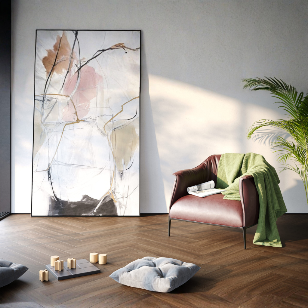 Nova Design & Build - Parchet SPC The Floor Herringbone 6 mm Marrone OAK HB