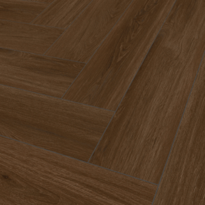 Nova Design & Build - Parchet SPC The Floor Herringbone 6 mm Marrone OAK HB