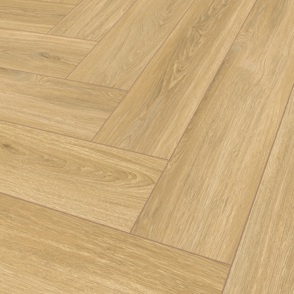 Nova Design & Build - Parchet SPC The Floor Herringbone 6 mm Nature OAK HB
