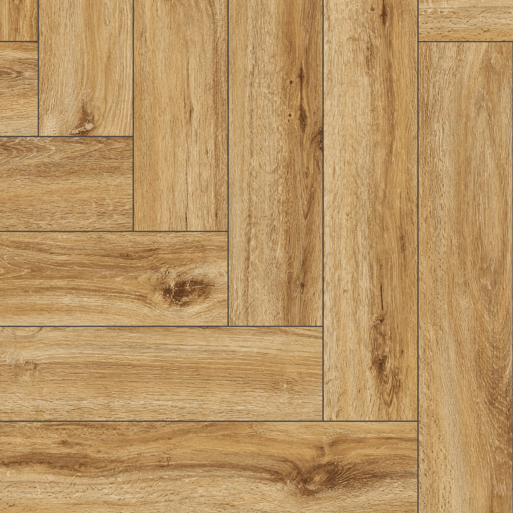 Nova Design & Build - Parchet SPC The Floor Herringbone 6 mm Riley OAK HB