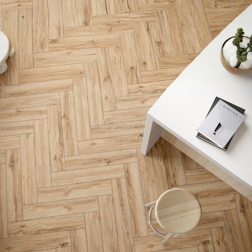 Nova Design & Build - Parchet SPC The Floor Herringbone 6 mm Vail OAK HB