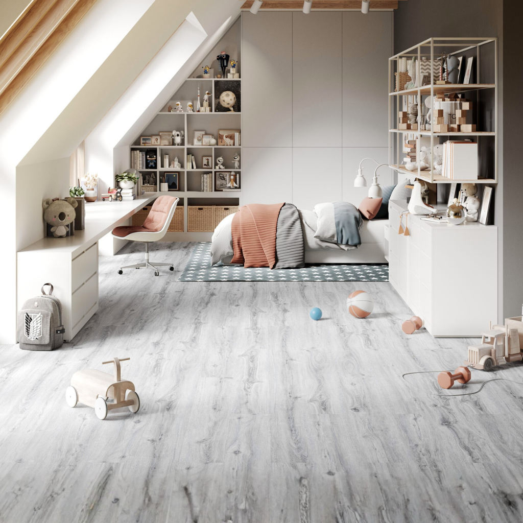 Nova Design & Build - Parchet SPC The Floor Wood 6 mm Ice OAK